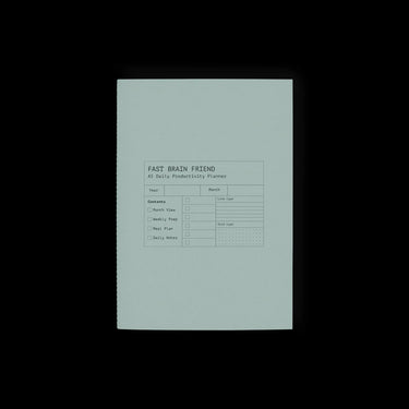Fast Brain Daily Productivity Planner